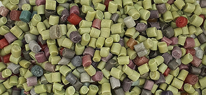 LDPE Materials Mixed Color